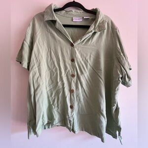 Jaclyn Smith Classic Mint Blouse